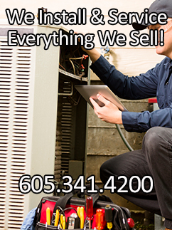 We install and service everything we sell. Call 605-341-4200